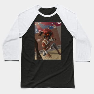 Bull Power Forward Baseball T-Shirt